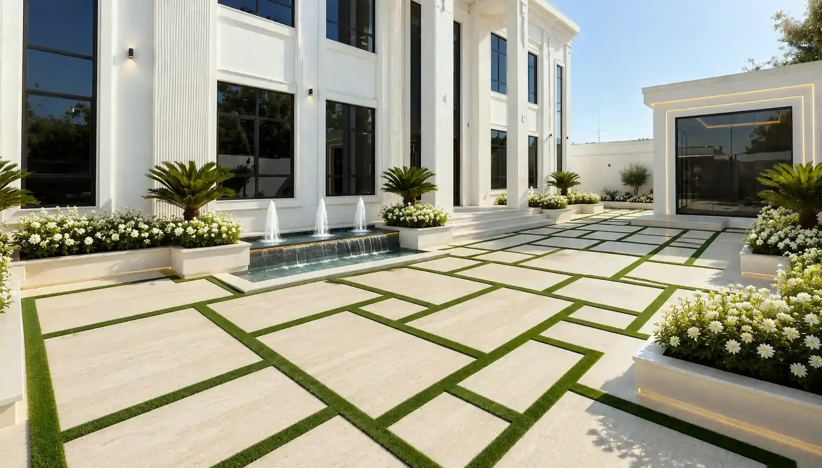 Villa landscape, Dubai 2