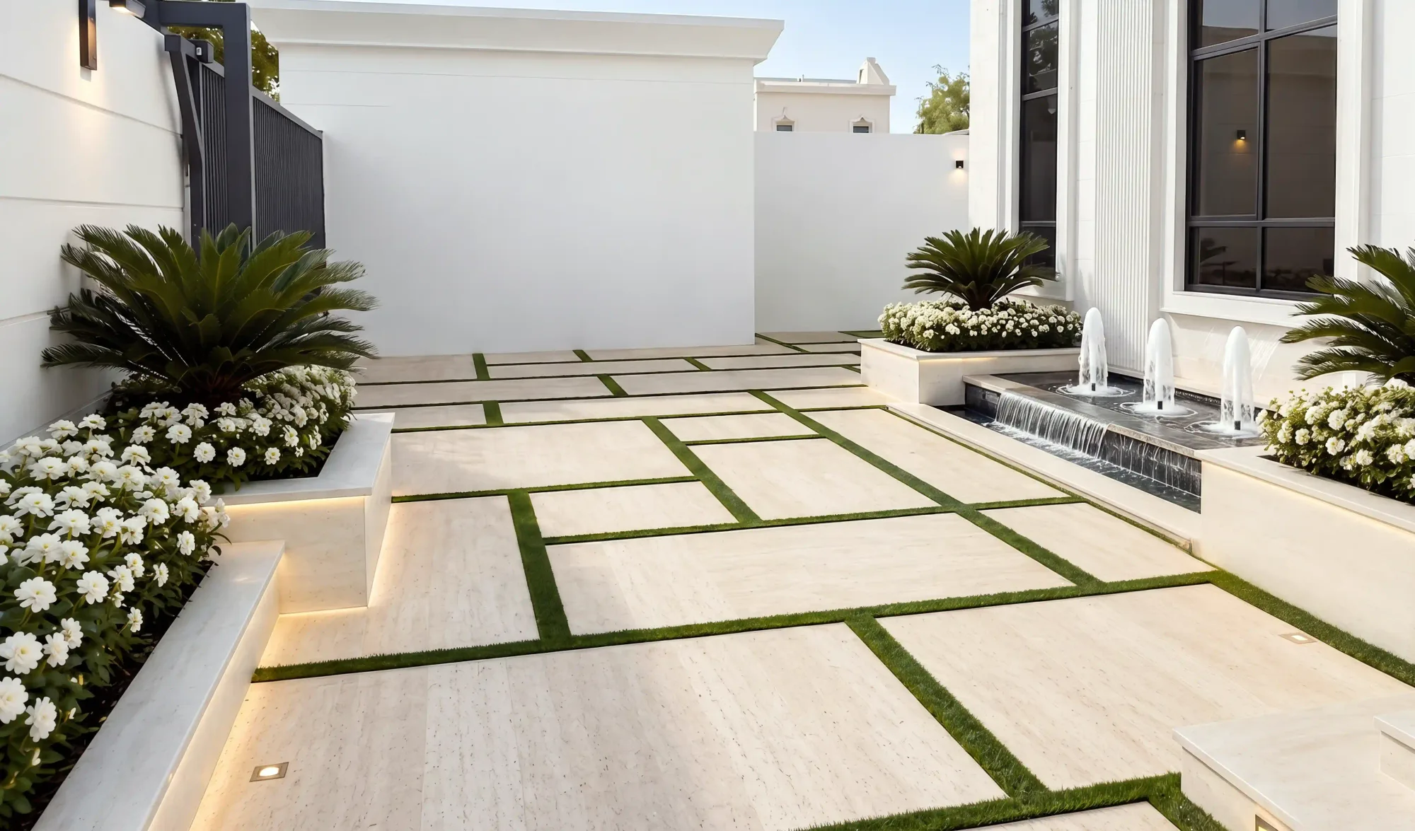 Villa landscape, Dubai 3
