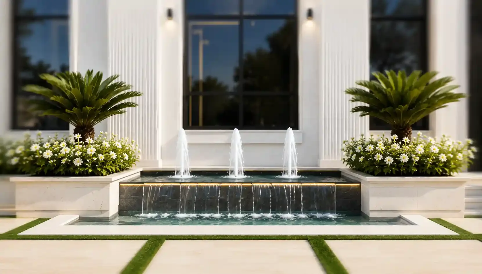 Villa landscape, Dubai 4